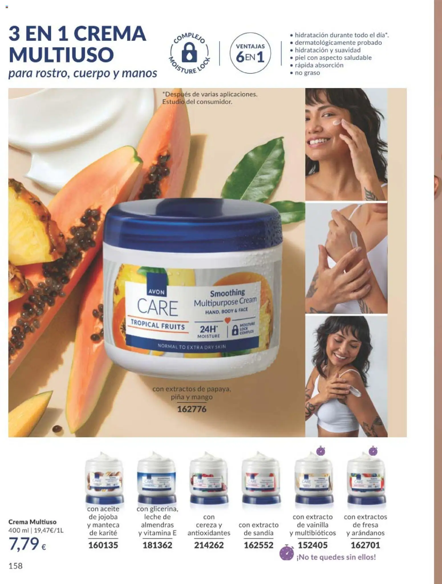 Catálogo AVON campaña 4 - Página de 158 - Válido desde 01/04/2026