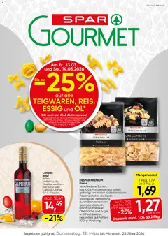 Vorschau SPAR Gourmet Flugblatt gültig ab 12.03.2026