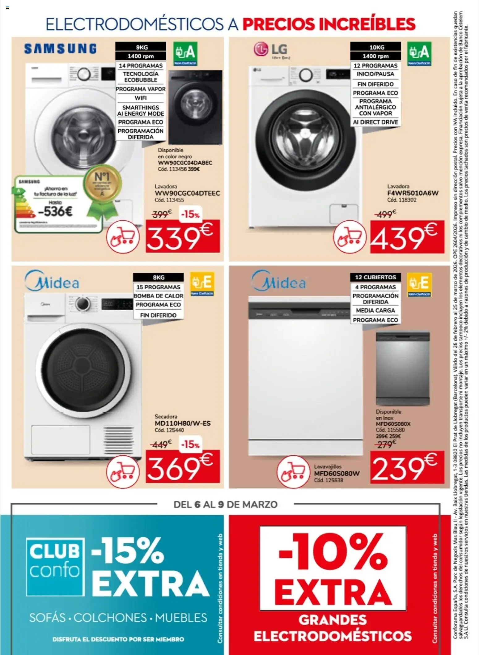 Conforama folleto - Página de 16 - Válido desde 26/02/2026