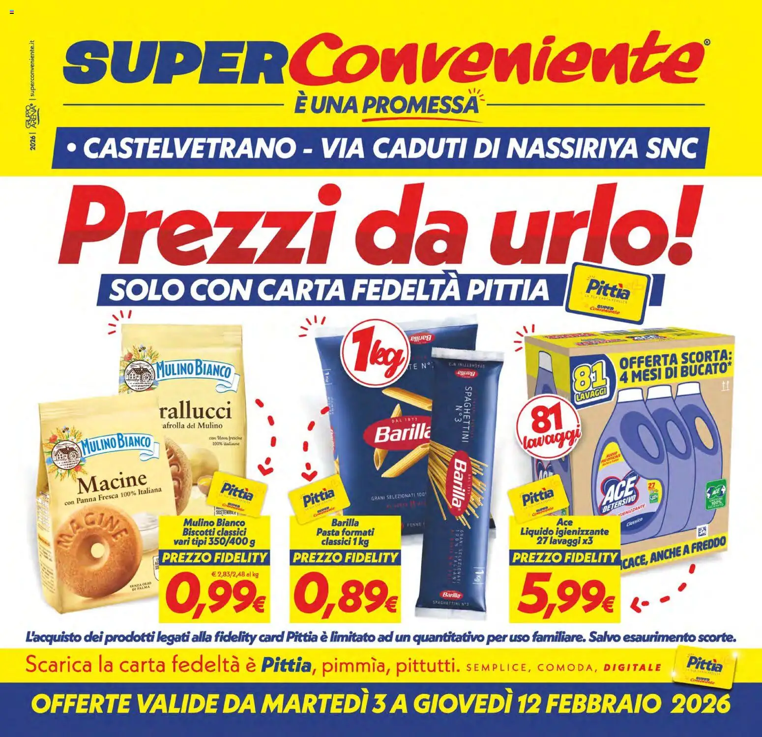 SuperConveniente Castelvetrano catalogo - pagina 1 - valido dal 03/02/2026