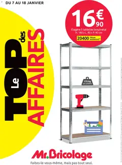 Aperçu Mr. Bricolage catalogue valable à partir du 07/01/2026