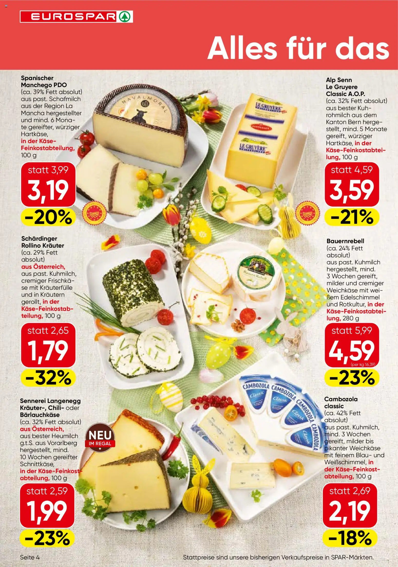 Eurospar Flugblatt - page 4- valid from 26.03.2026