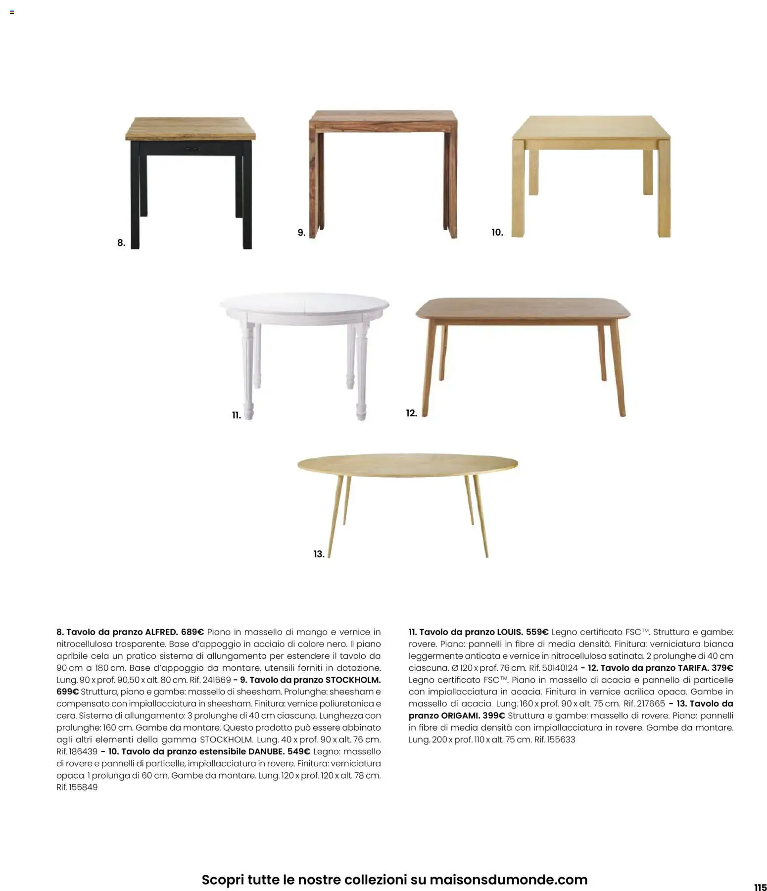 Volantino Maisons du Monde	 - pagina 115 - valido dal 12/02/2026