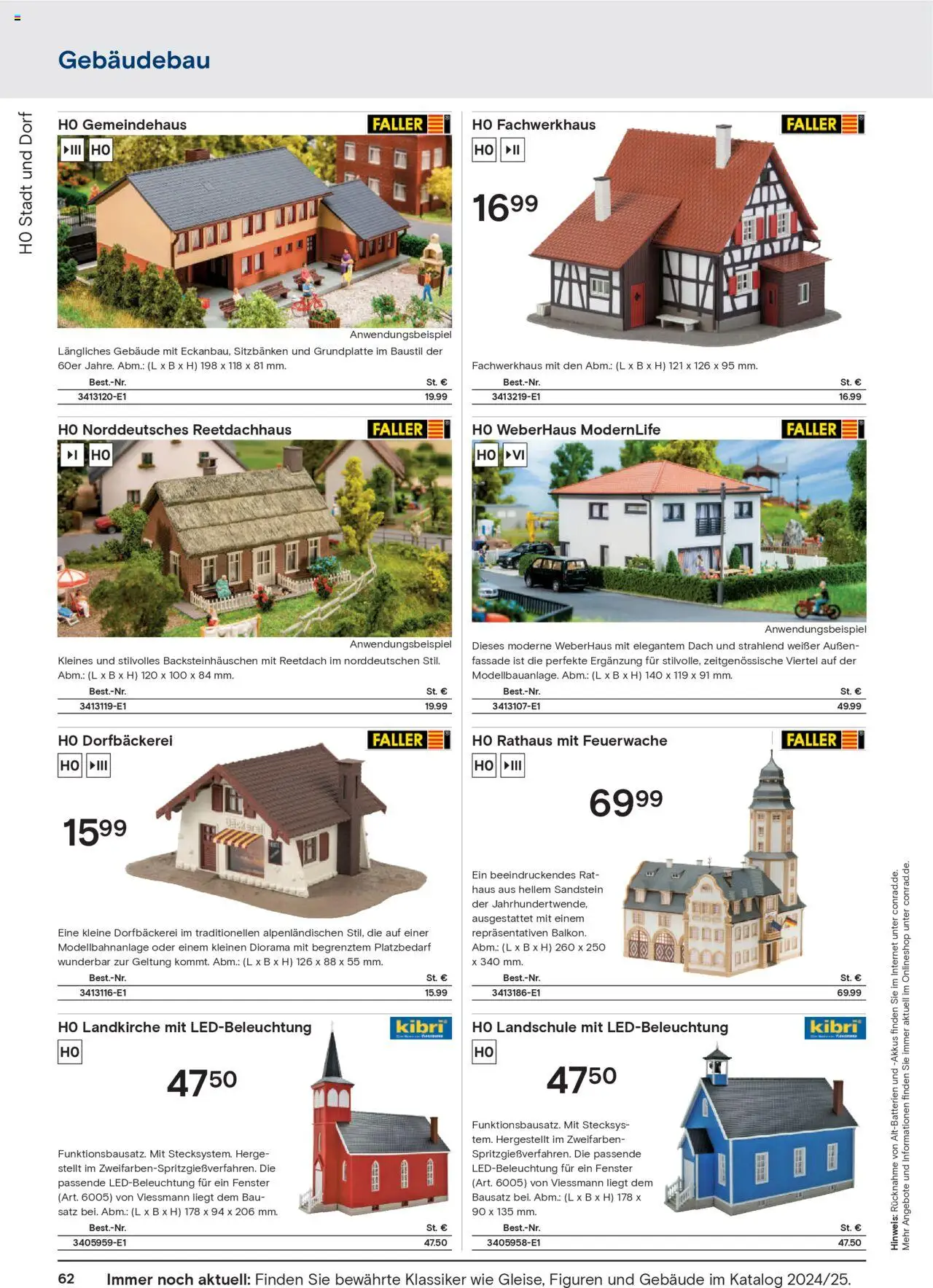 Conrad  Modellbahn Katalog - Seite 64 - gültig ab 25.08.2025