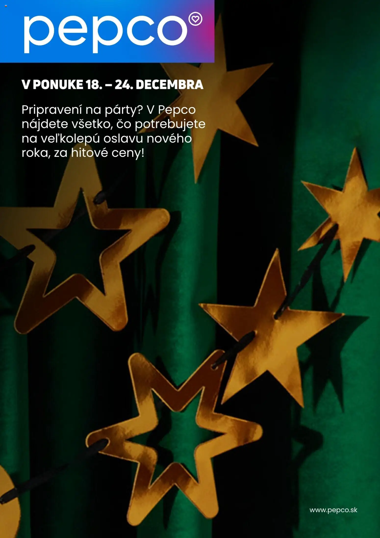 Pepco leták - strana 1- platný od 18.12.2025