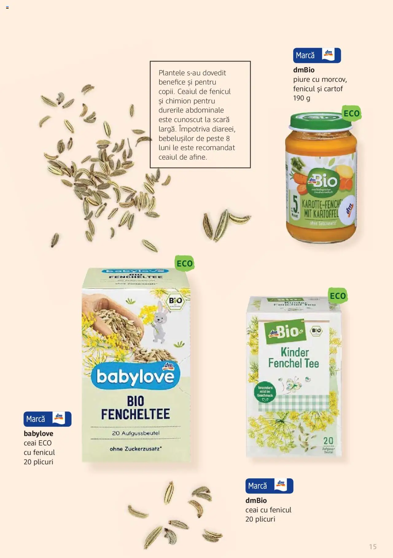 DM drogeriemarkt catalog - Broșura despre plante și ierburi - pagina 15- valabil de la 01.01.2022