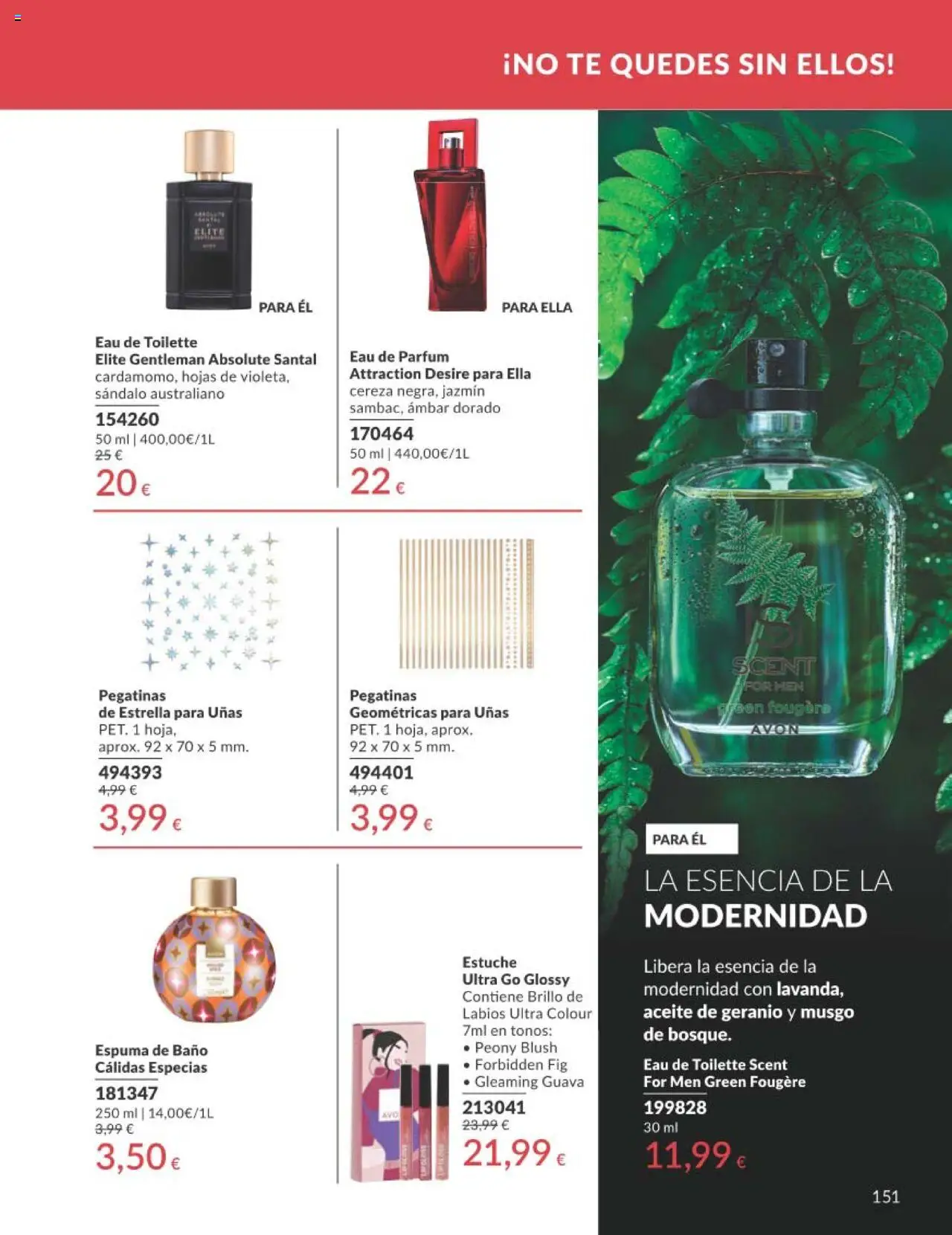 Catálogo AVON campaña 7 - Página de 151 - Válido desde 01/07/2025