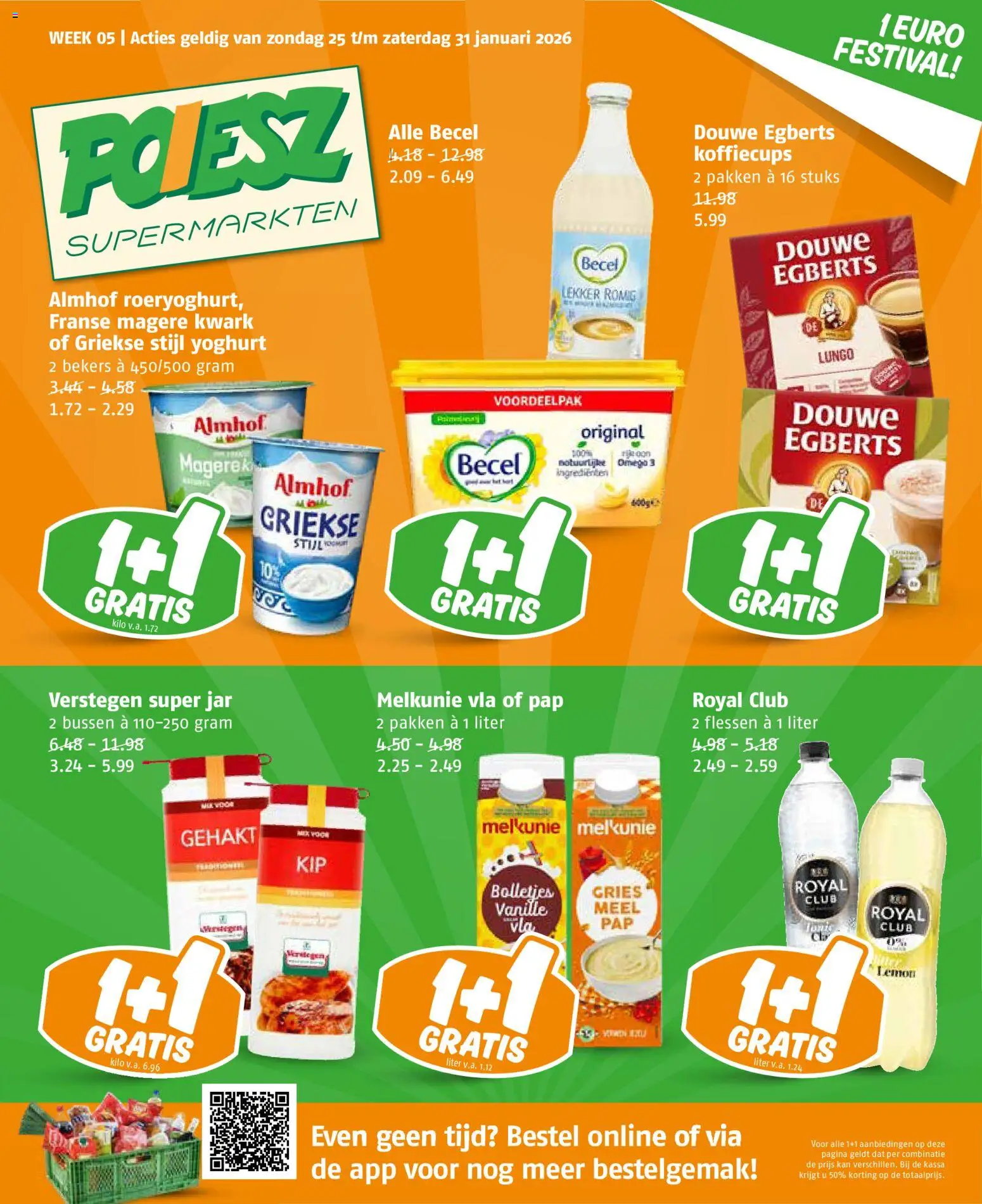 Poiesz - Folder week 5 - pagina 1- geldig vanaf 25-01-2026