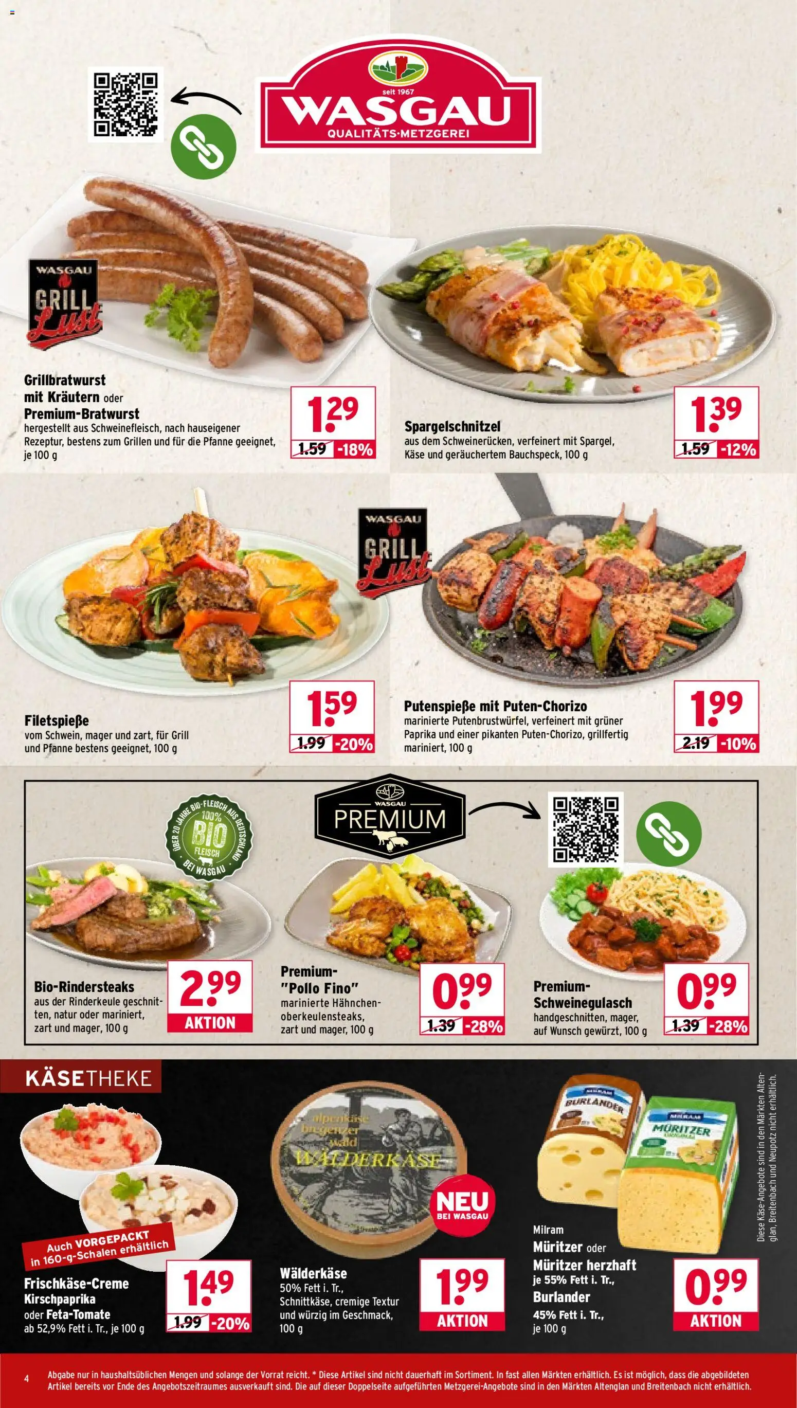 Wasgau Prospekt 	 - Seite 4 - gültig ab 20.04.2026