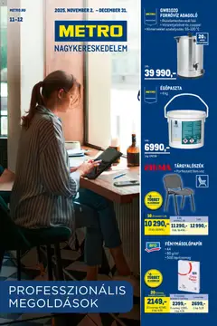 Előnézet Metro - Professzionális irodai megoldások érvényes 2025.11.02.-tól