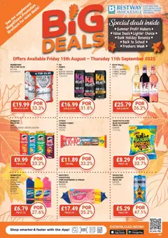 Bestway - The Big Deals Brochure valid from 15/08/2025