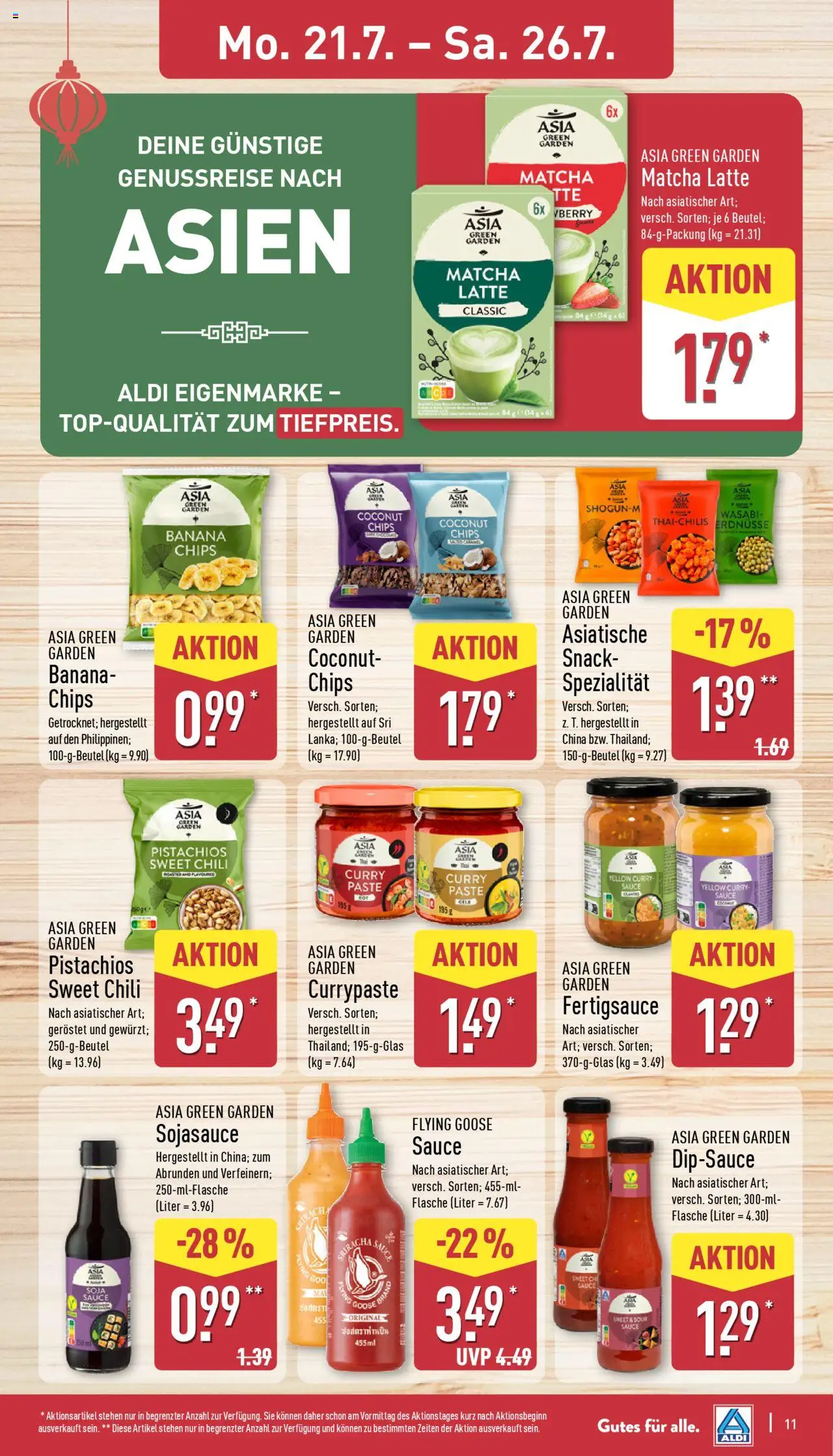 Aldi Prospekt 	 - Seite 11 - gültig ab 21.07.2025