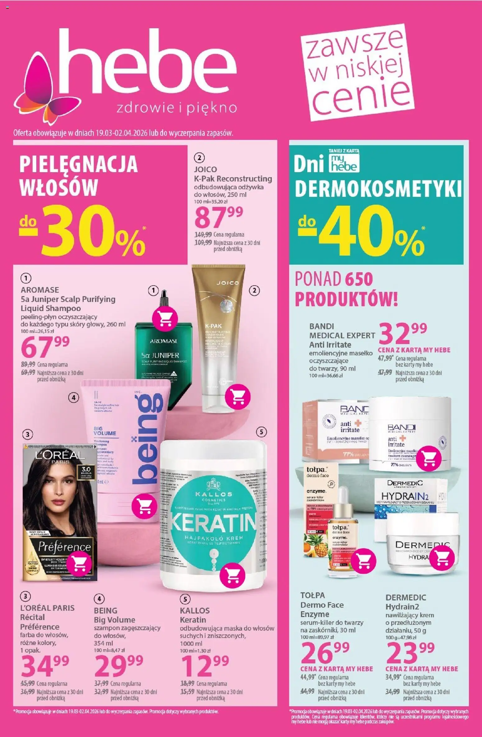 Hebe gazetka - strona 1- ważny od 19.03.2026