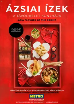 Előnézet Metro - Ázsiai ízek katalógus érvényes 2025.05.02.-tól