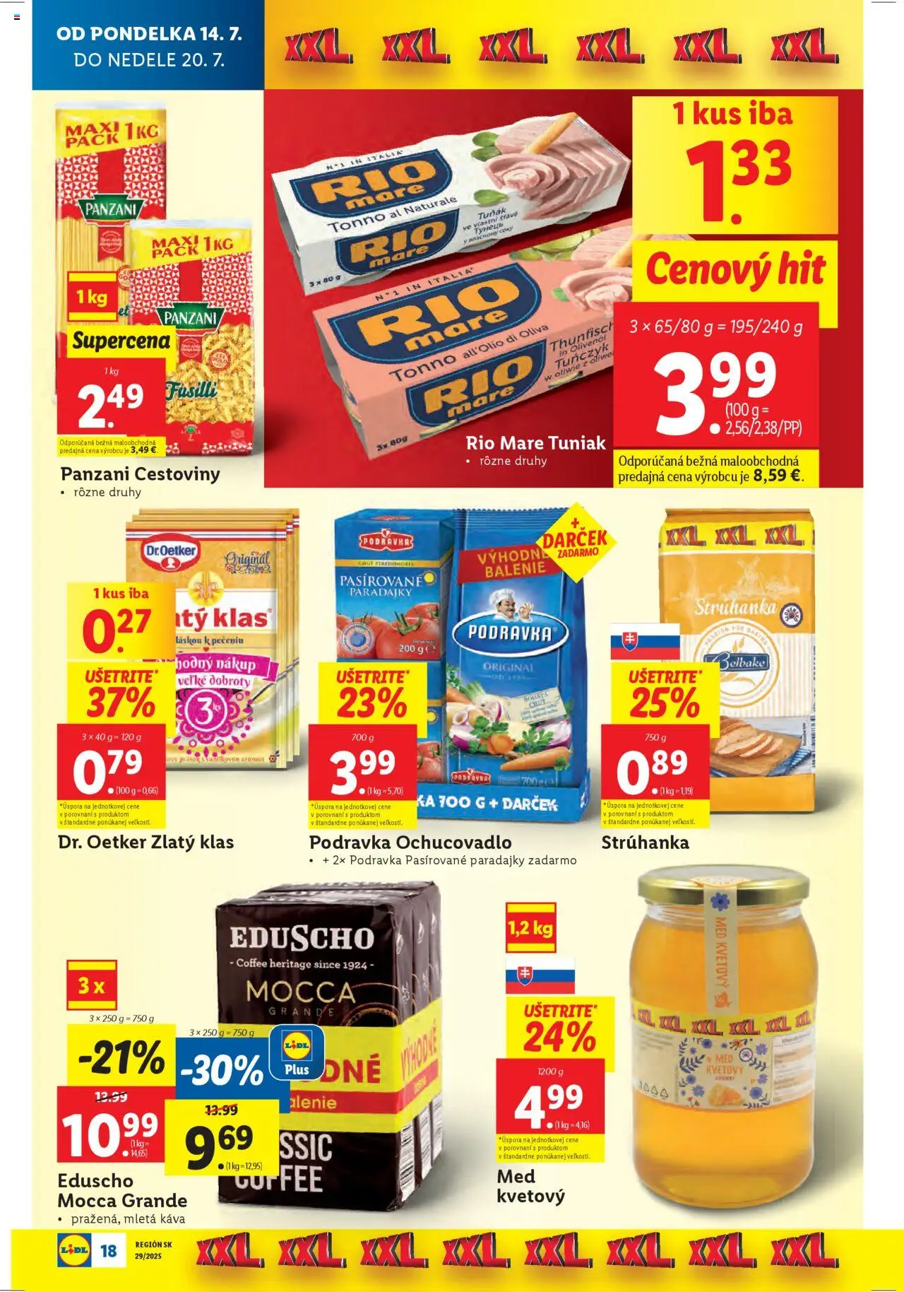 Lidl leták - strana 20- platný od 14.07.2025