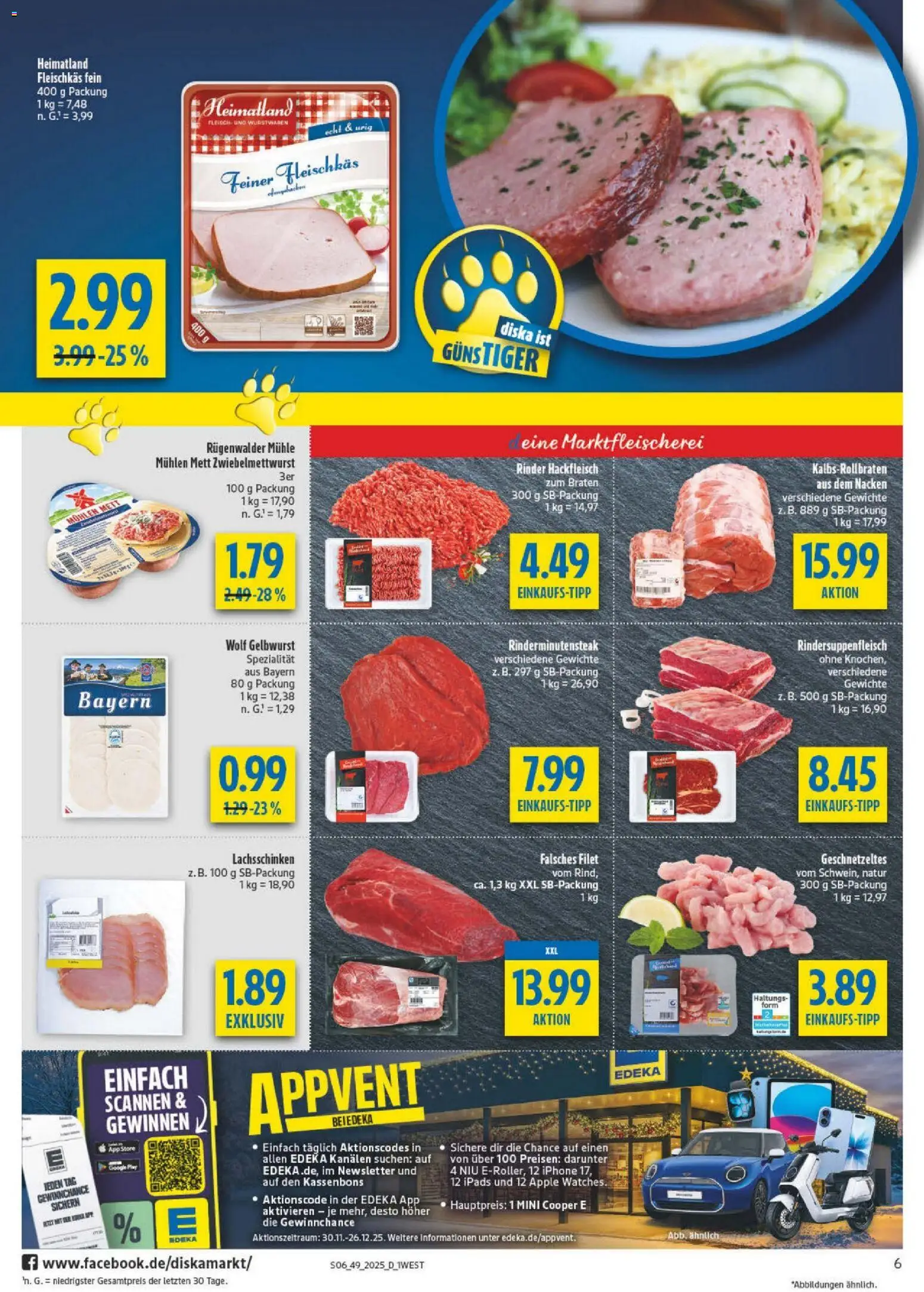Diska - Diska Angebote Bayern KW49 - Seite 6 - gültig ab 01.12.2025