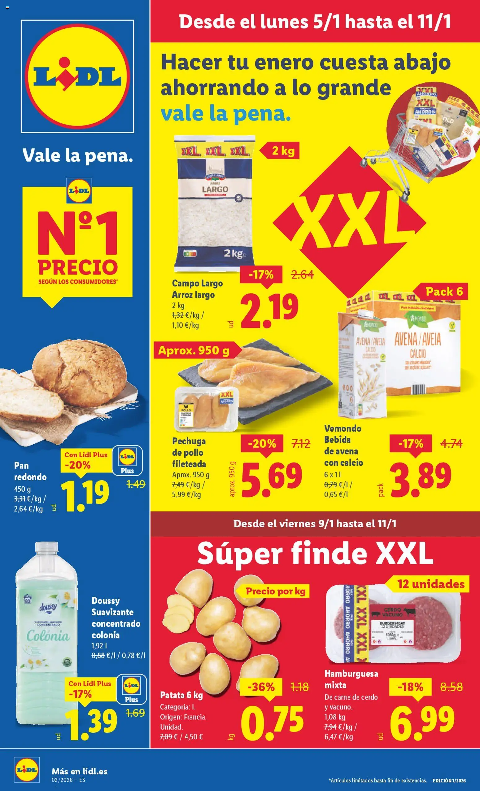 Lidl folleto - Página de 1 - Válido desde 05/01/2026