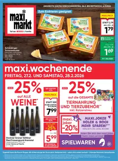 Vorschau Maximarkt Flugblatt gültig ab 26.02.2026