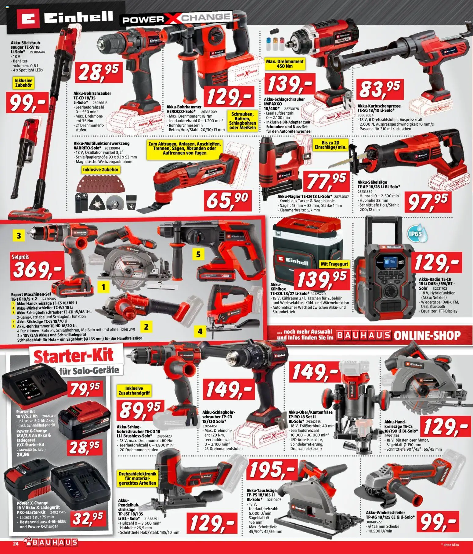 Bauhaus Prospekt aktuell - page 24- valid from 01.04.2026