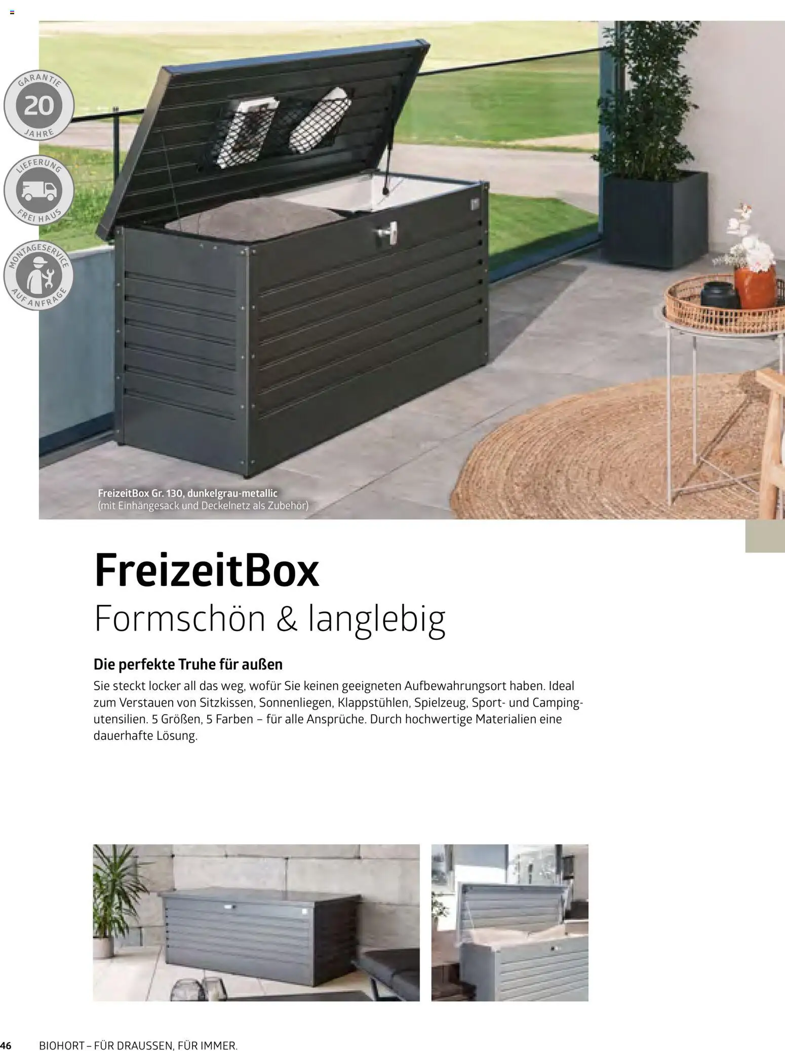 Dehner Biohort – Metall für Garten & Terrasse - Seite 46 - gültig ab 01.01.2026