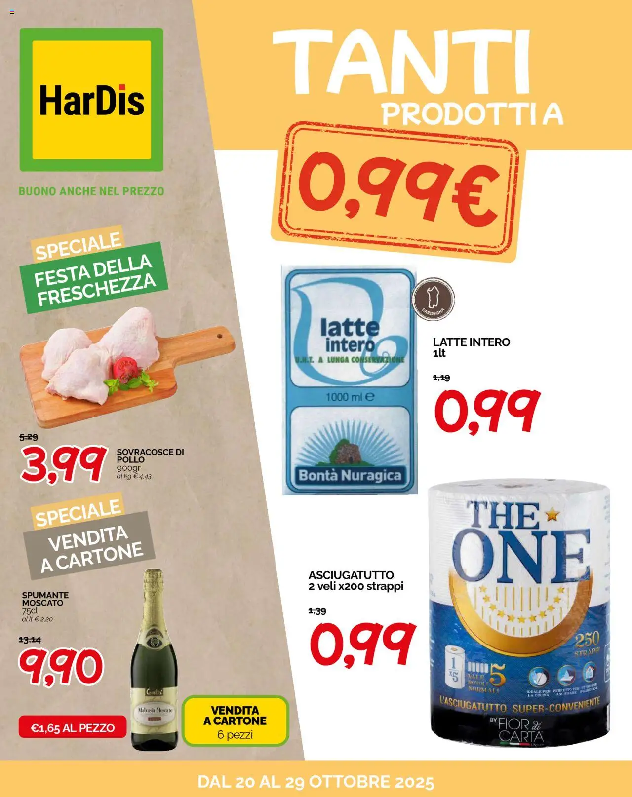 Volantino HarDis - pagina 1 - valido dal 20/10/2025