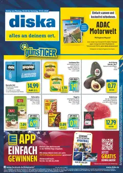 Vorschau Diska - Diska Angebote Bayern KW06 gültig ab 02.02.2026
