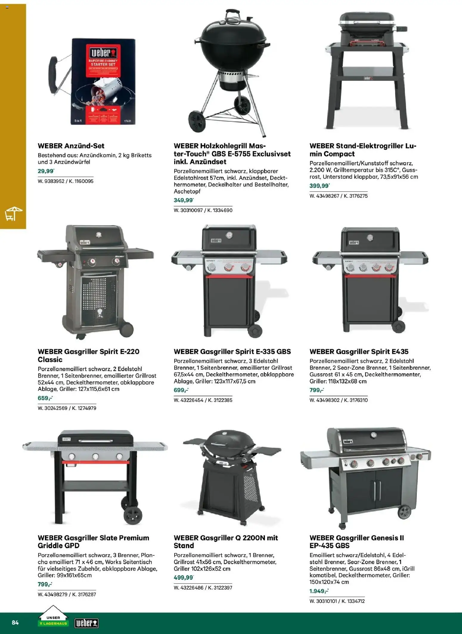 Lagerhaus Garten & Freizeit Katalog 2026 - Wien, Innsbruck - page 84- valid from 01.03.2026