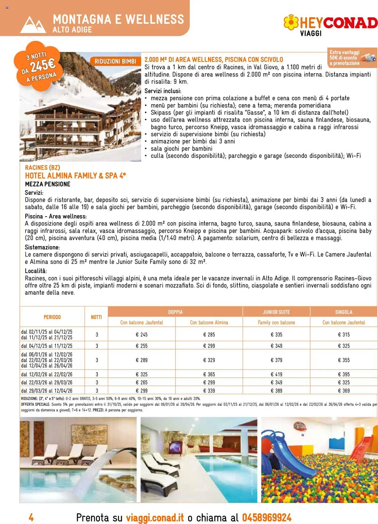 Spazio Conad Vacanze Invernali catalogo - pagina 4 - valido dal 01/10/2025