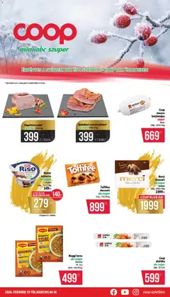 Előnézet COOP - Mini & Abc & Szuper / Nyírzem érvényes 2026.02.19.-tól