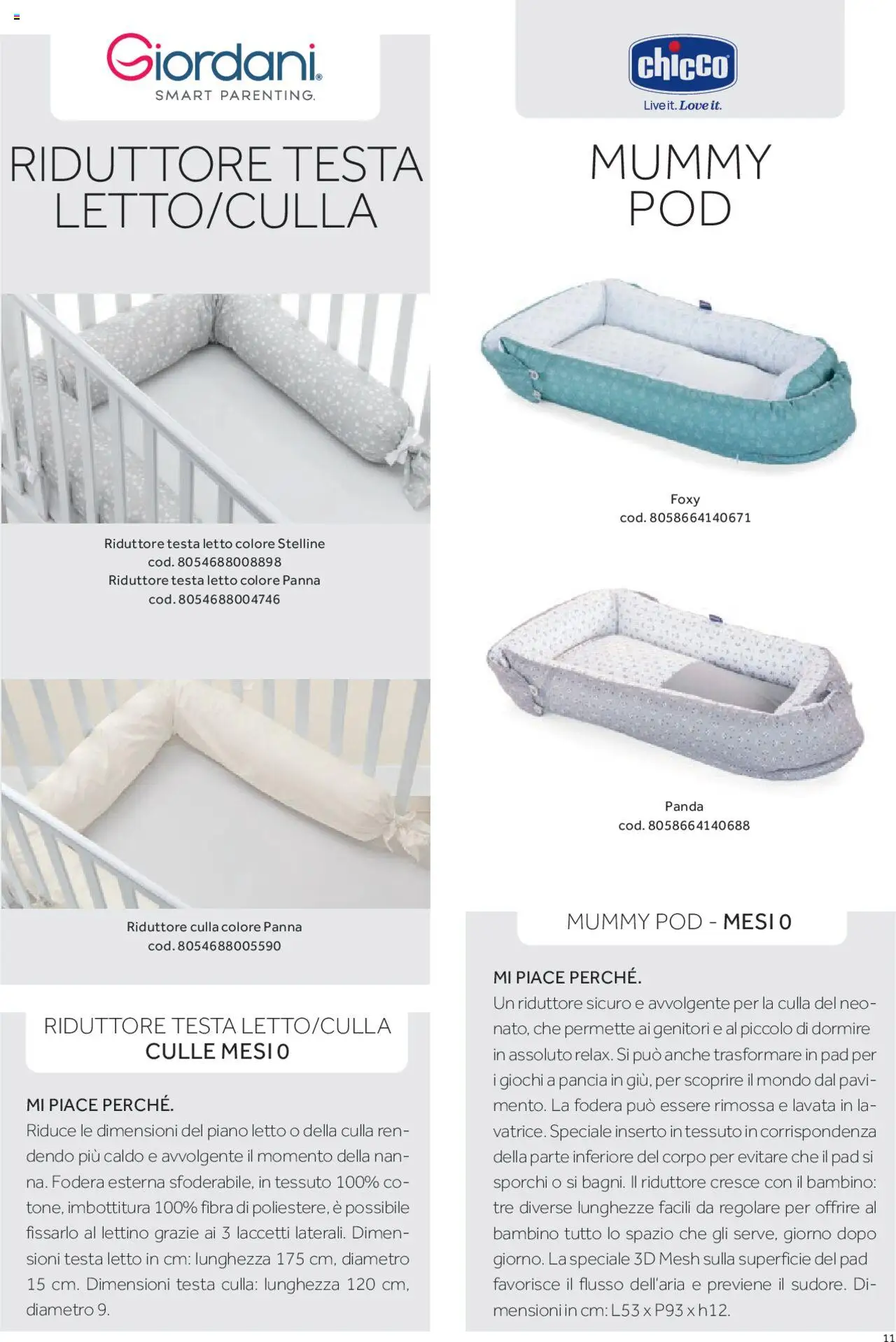 Catalogo Camarette e Lettini Prenatal	 - pagina 4 - valido dal 01/01/2025