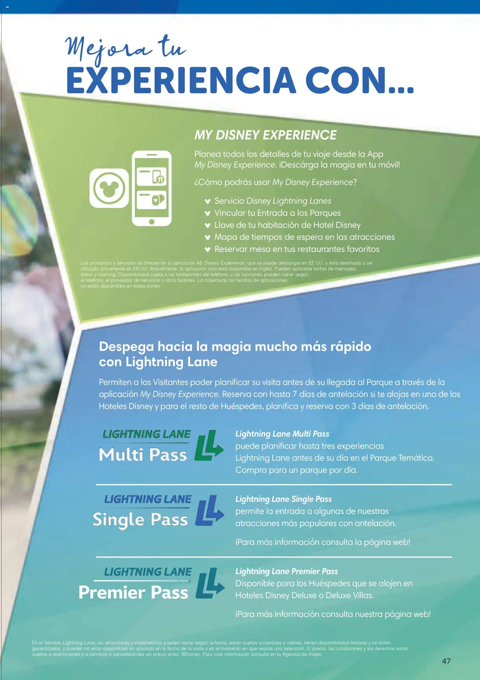 Viajes El Corte Inglés Folleto Walt Disney World - Página de 47 - Válido desde 03/12/2025