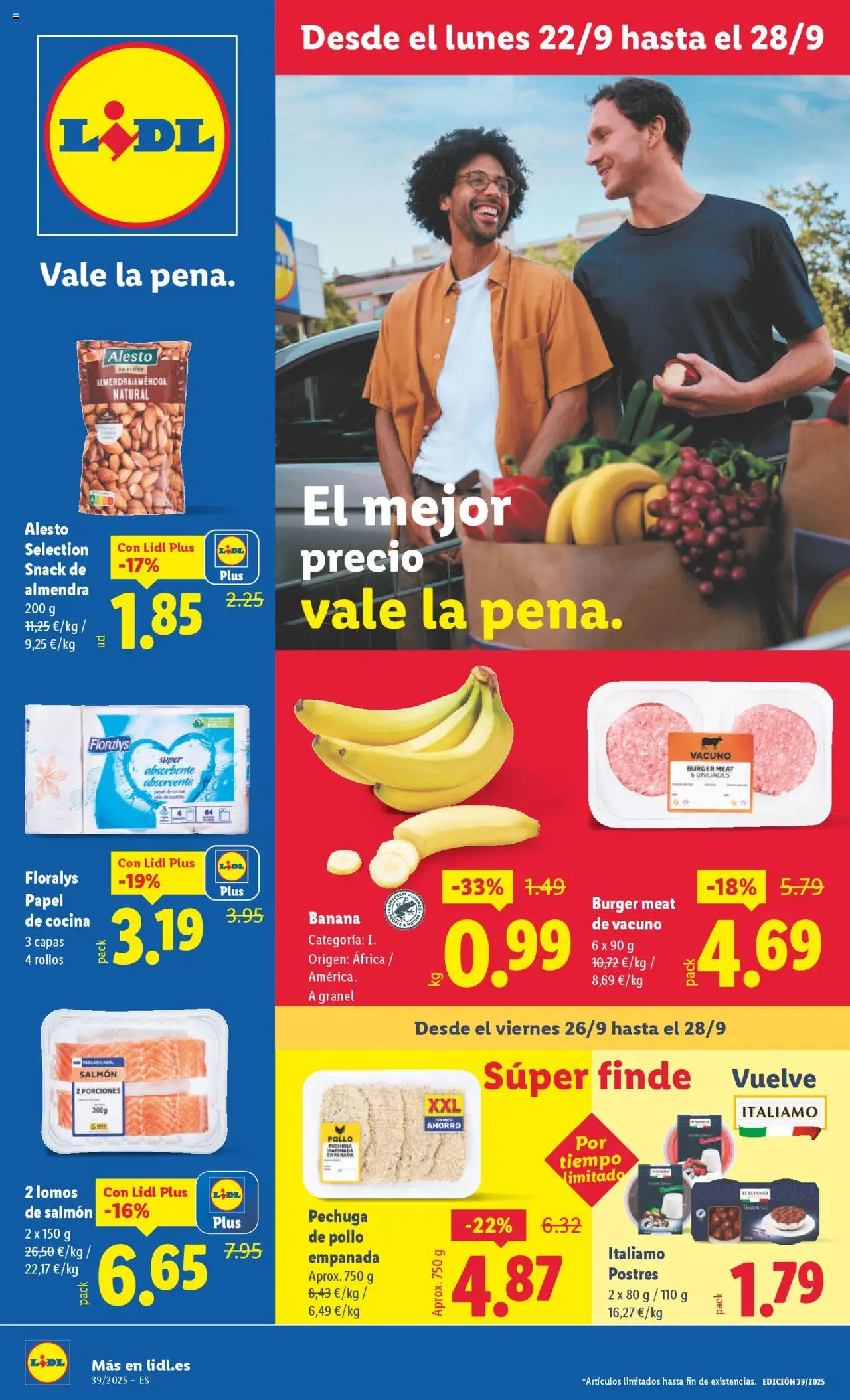 Lidl folleto - Página de 1 - Válido desde 22/09/2025
