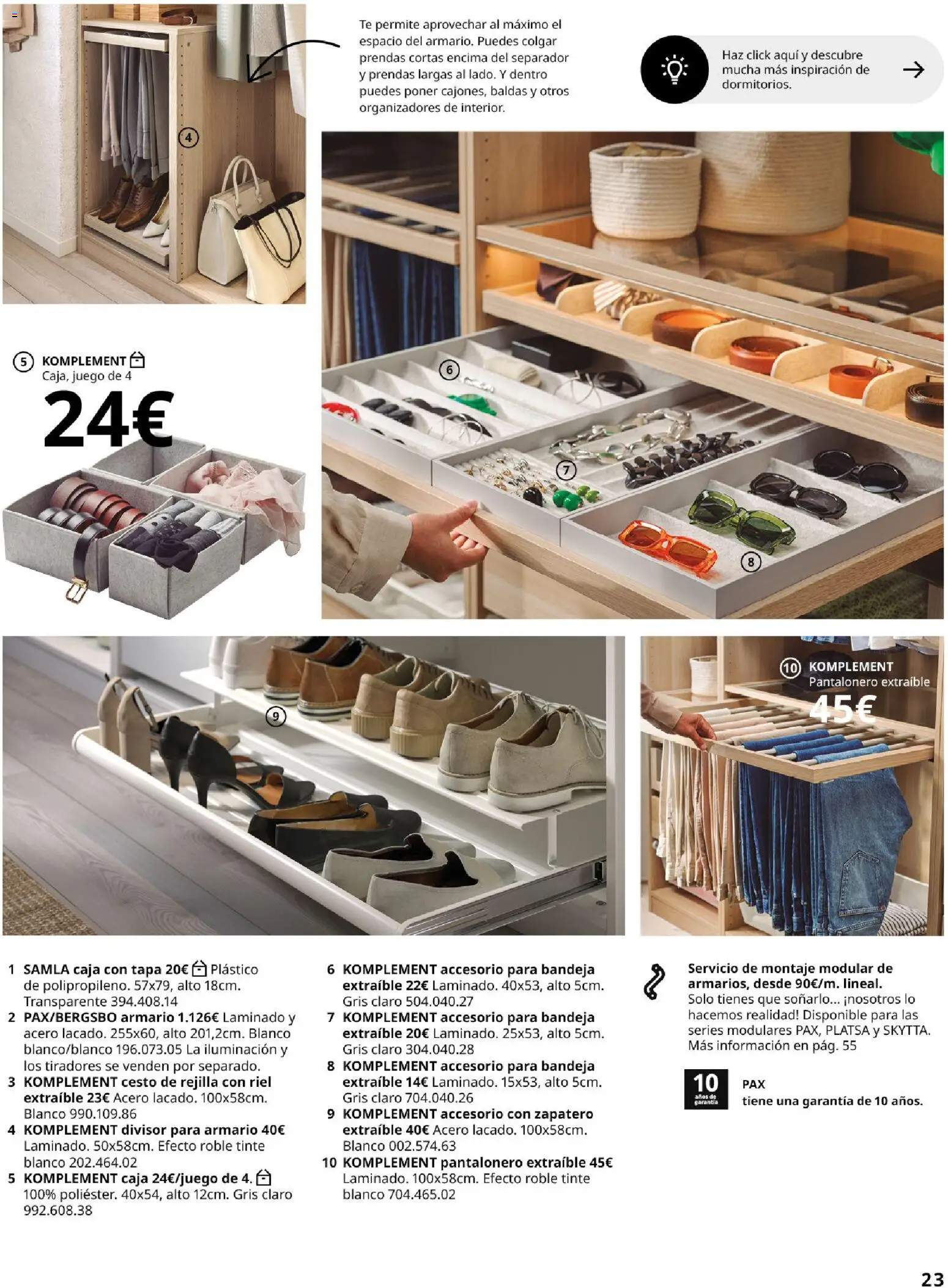 Catálogo IKEA Organización en el hogar - Página de 23 - Válido desde 15/01/2026
