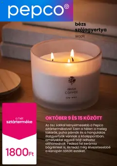 Előnézet Pepco Akciós újság érvényes 2025.10.09.-tól