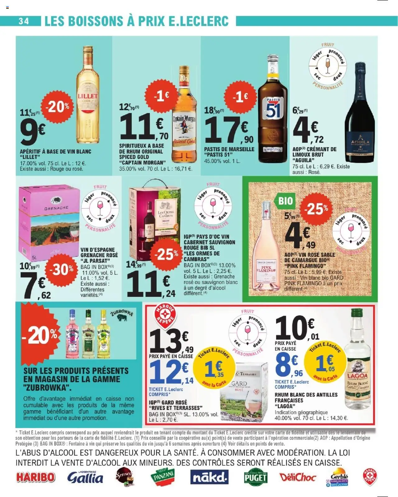 E.Leclerc catalogue semaine 29 - page 34 - valable à partir du 15/07/2025