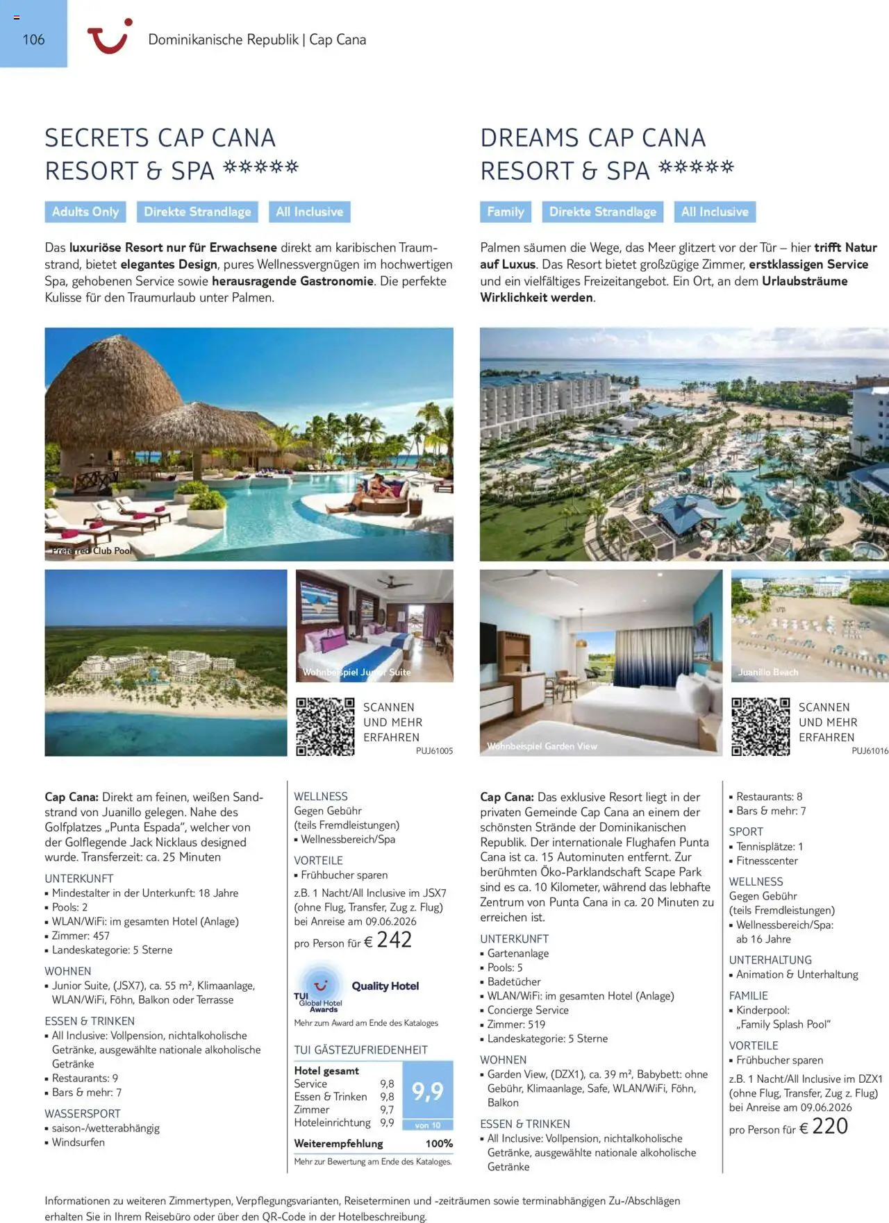 TUI Prospekt Mittelamerika & Karibik 2025/26	 - Seite 106 - gültig ab 01.11.2025