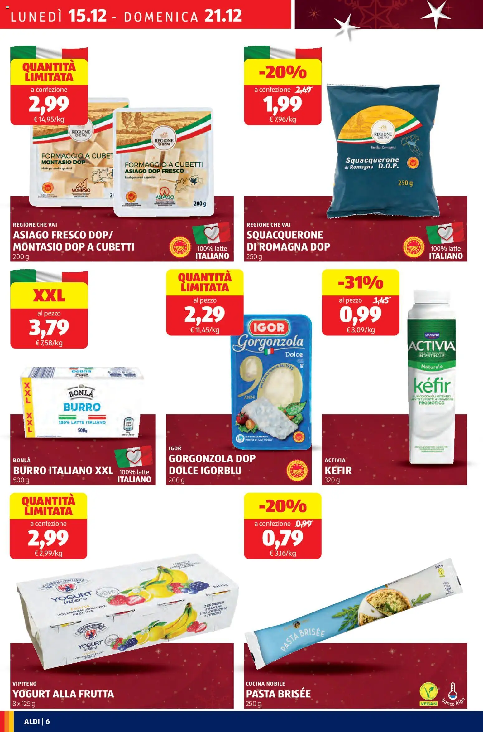 Volantino Aldi	 - pagina 6 - valido dal 15/12/2025