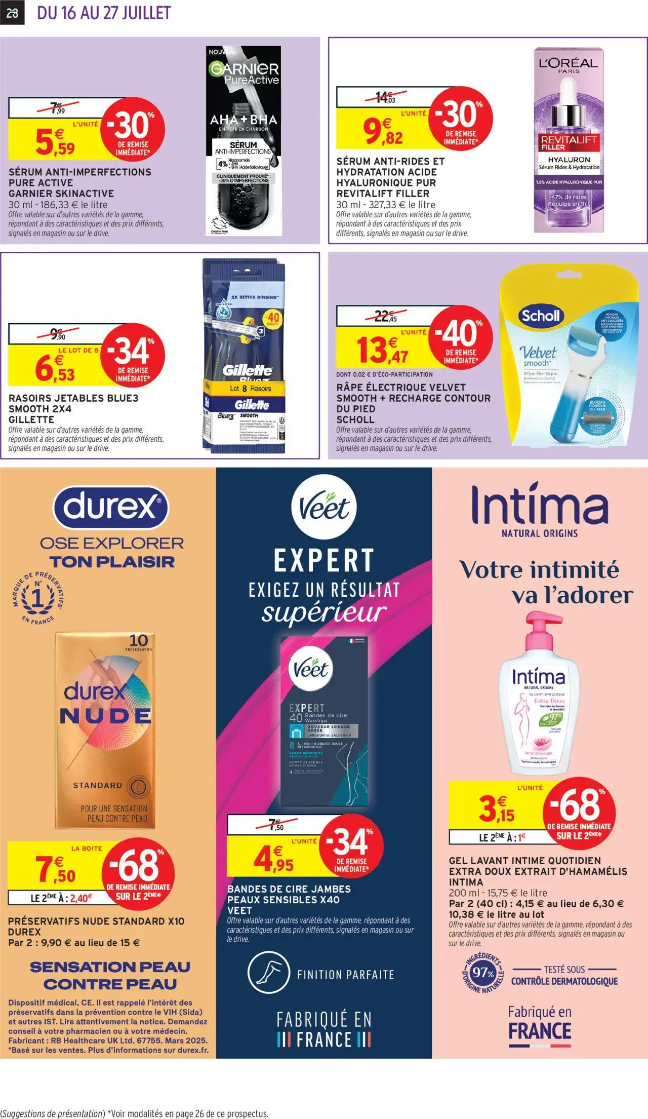 Intermarché 2+1 offert sur une sélection de produits - page 29 - valable à partir du 16/07/2025
