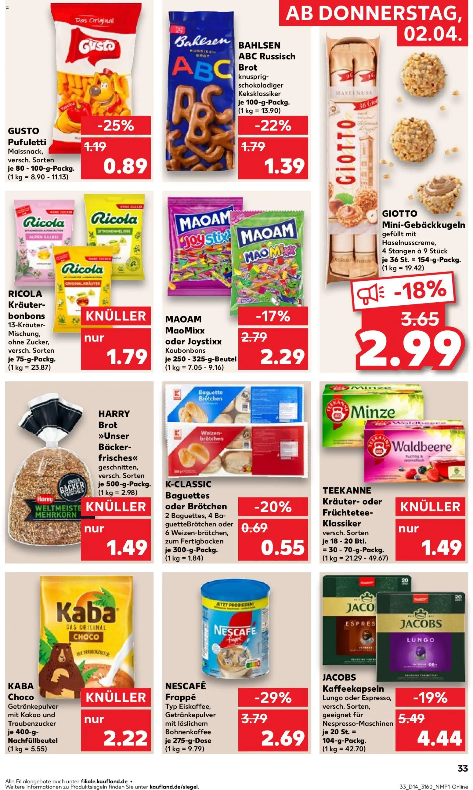 Kaufland Prospekt 	 - Seite 33 - gültig ab 02.04.2026