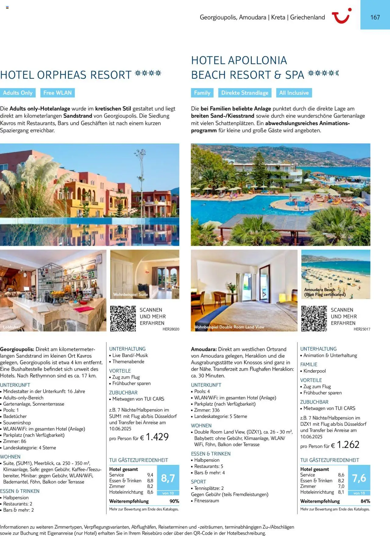 TUI  Südeuropa & Nordafrika 2025/26 - Seite 167 - gültig ab 01.01.2025