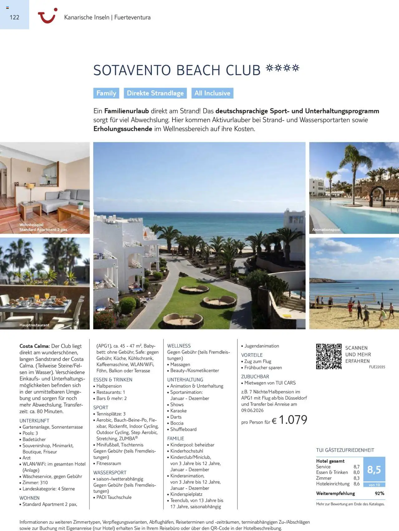 TUI Prospekt Kanaren, Kapverden & Senegal 2025/26	  - Seite 122 - gültig ab 01.11.2025