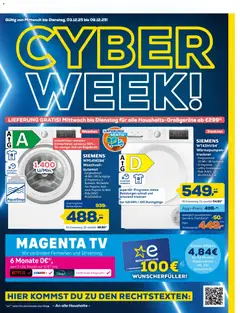 Vorschau Euronics - Cyber Monday gültig ab 03.12.2025