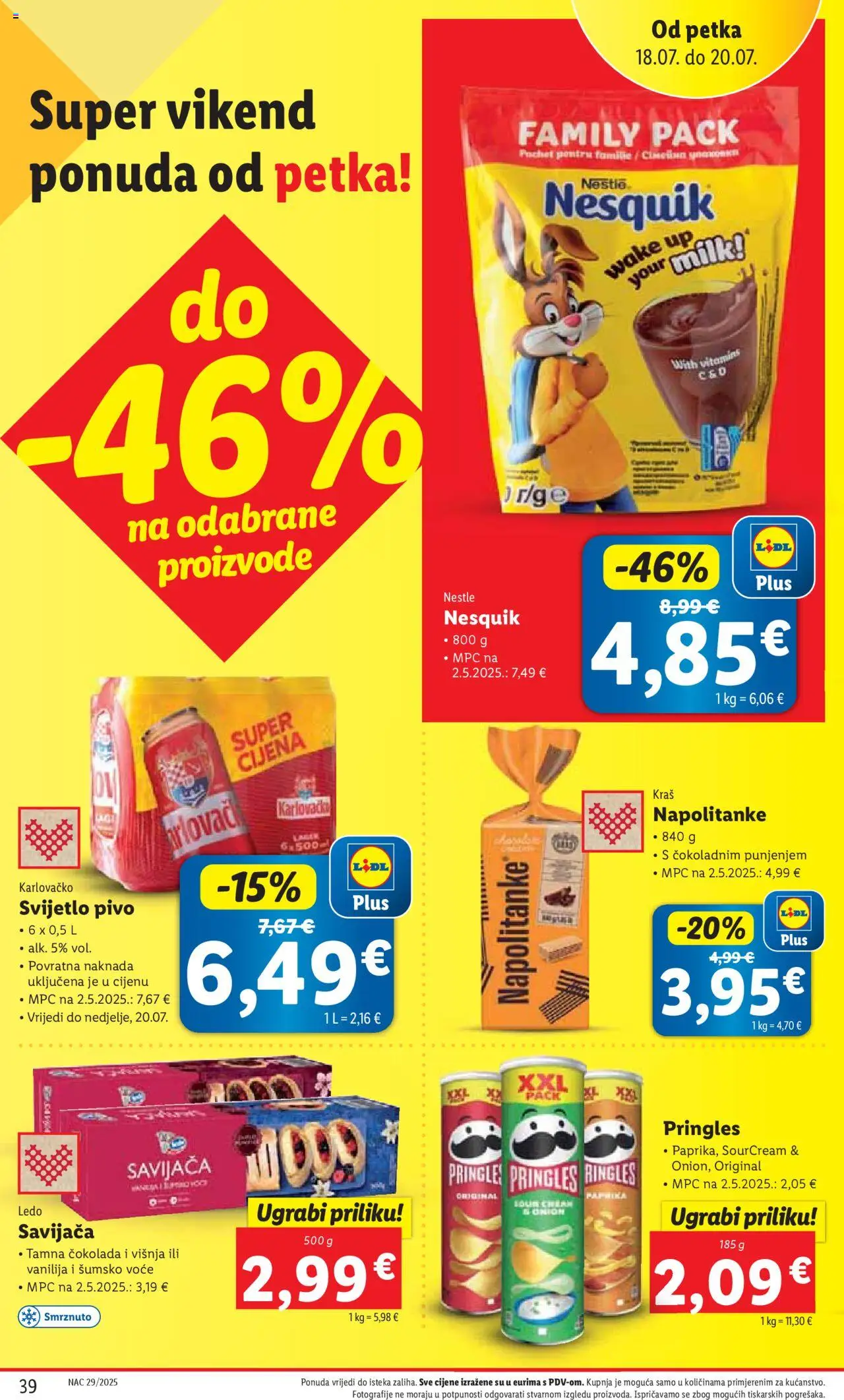 Katalog Lidl - stranica 39- važeći od 17.07.2025