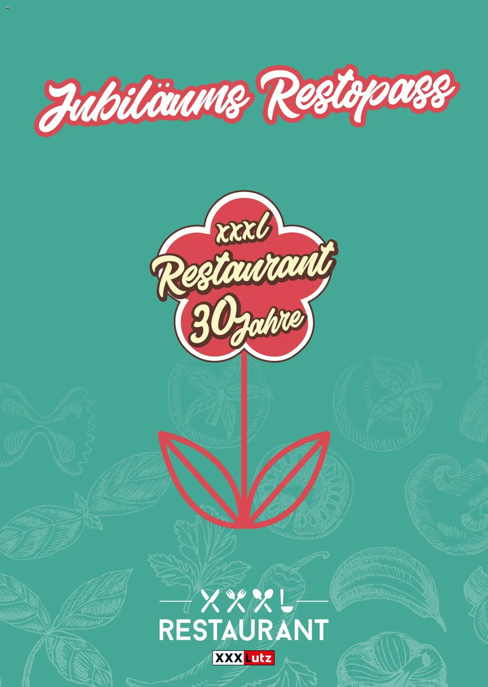 XXXLutz Jubiläums Restopass - Seite 1- gültig ab 28.01.2026