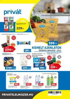 Előnézet PRIVÁT akciós újság érvényes 2026.03.05.-tól