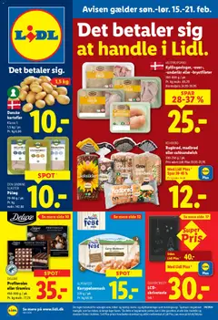 Forhåndsvisning Lidl - Tilbudsavis gyldig fra 16/02/2026