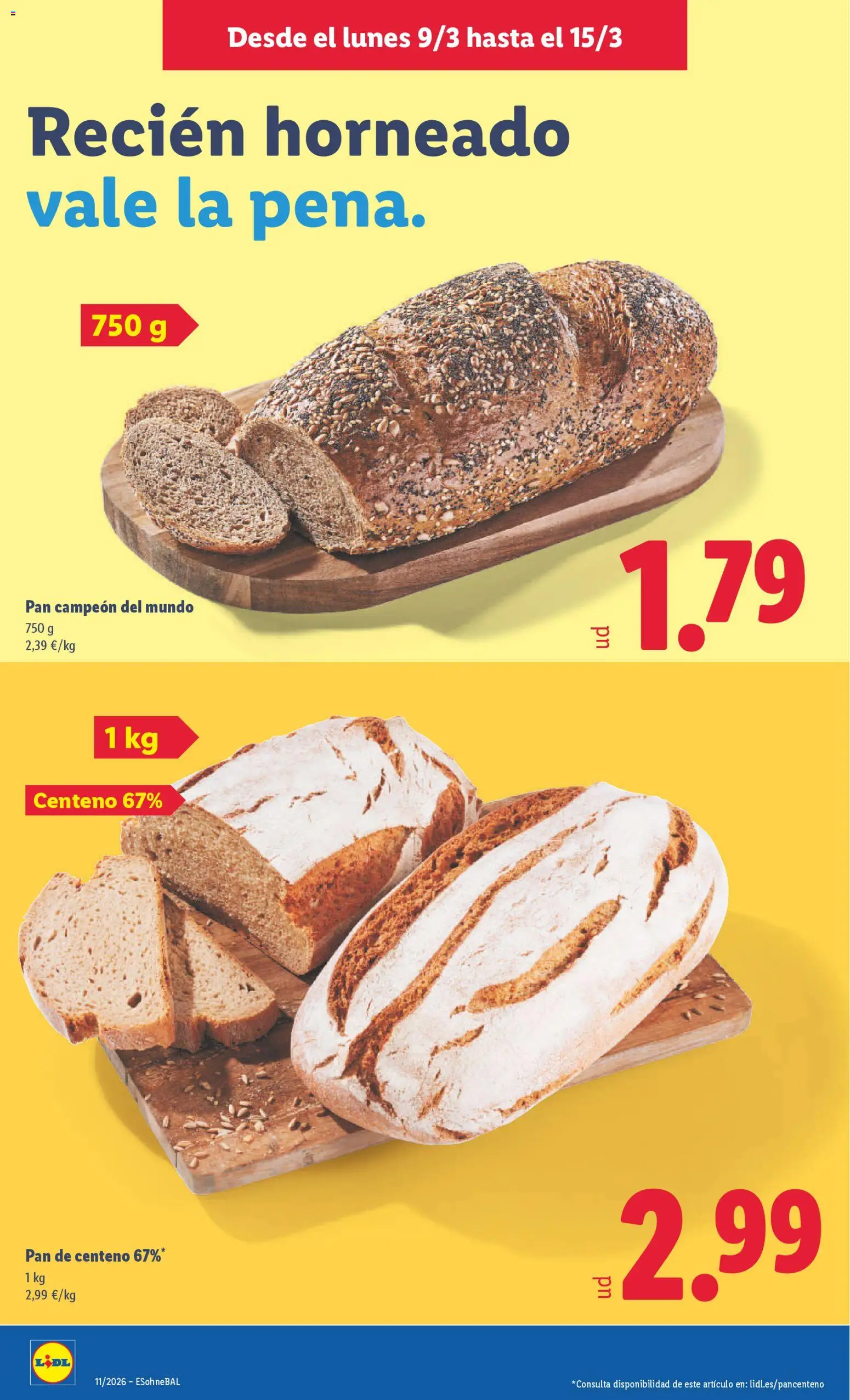 Lidl folleto - Página de 4 - Válido desde 09/03/2026