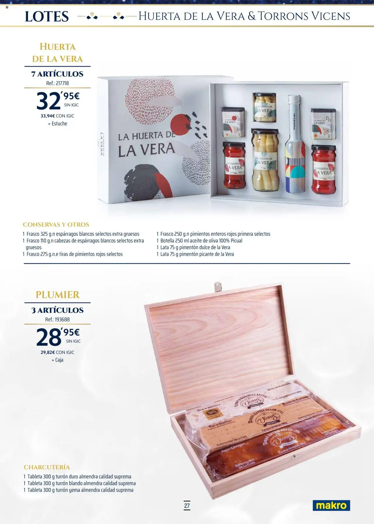 Makro - Lotes y cestas Canarias - Página de 27 - Válido desde 04/10/2025