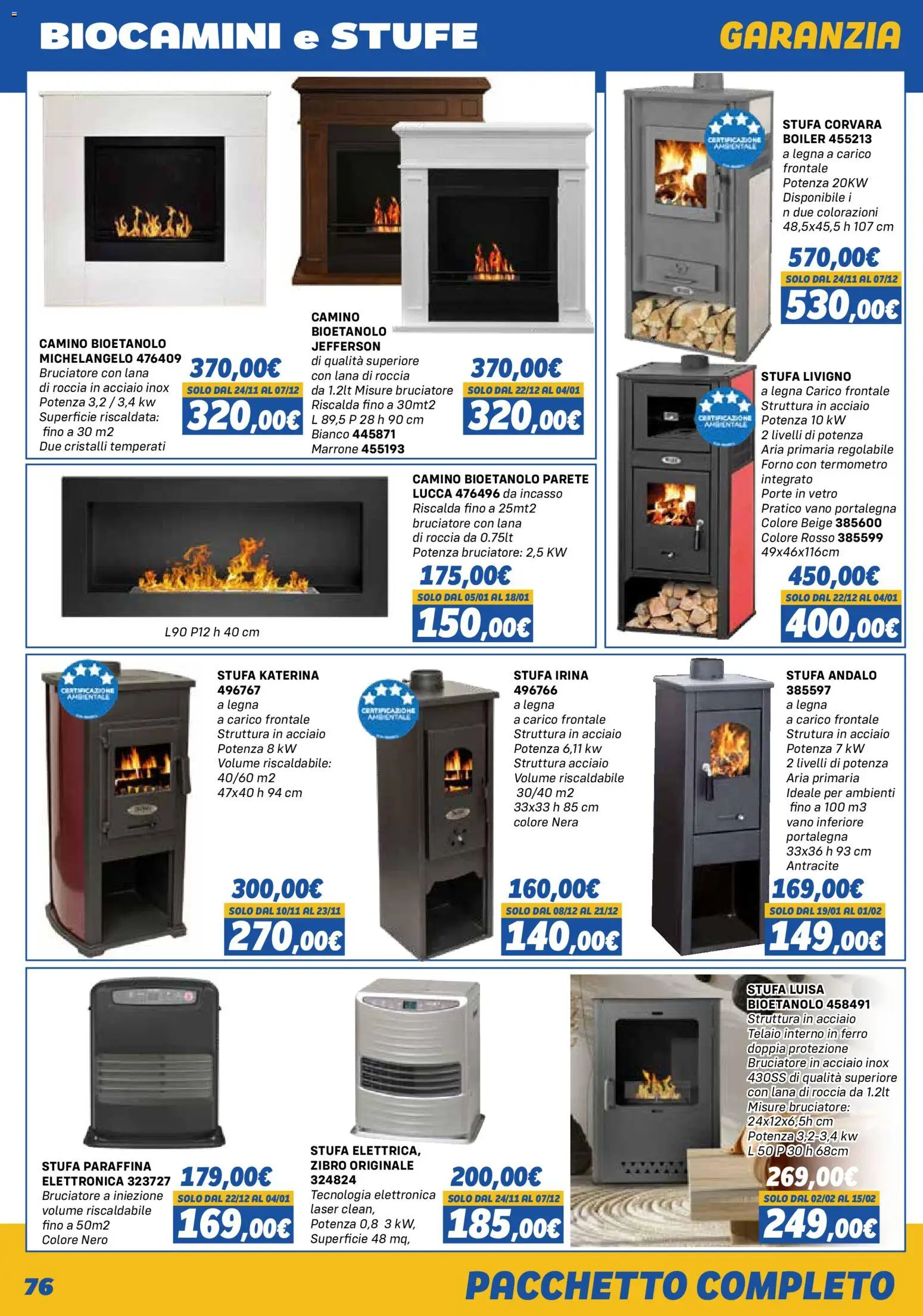 Orizzonte Elettrodomestici catalogo - pagina 76 - valido dal 01/11/2025