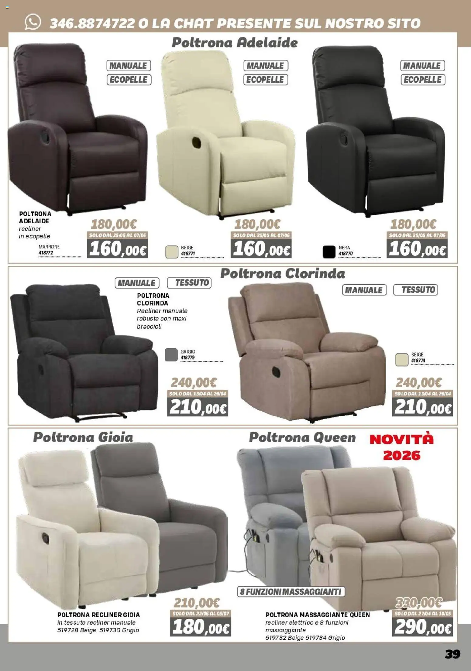 Orizzonte Mobile catalogo - pagina 39 - valido dal 16/01/2026